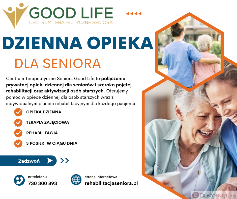Centrum Terapeutyczne Seniora Good Life - Dzienna opieka