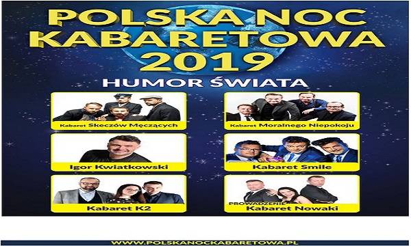 Polska Noc Kabaretowa 2019 w Poznaniu
