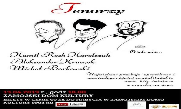 Występ Tenorów w Zamościu