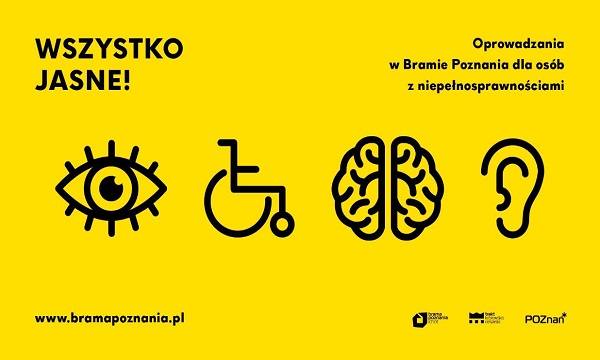 Wszystko jasne! Oprowadzanie dla osób z dysfunkcją wzroku po Bramie Poznania