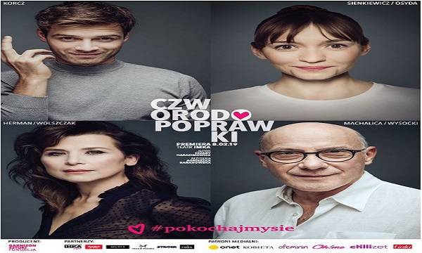 Warszawa: przedstawienie „Czworo do poprawki”