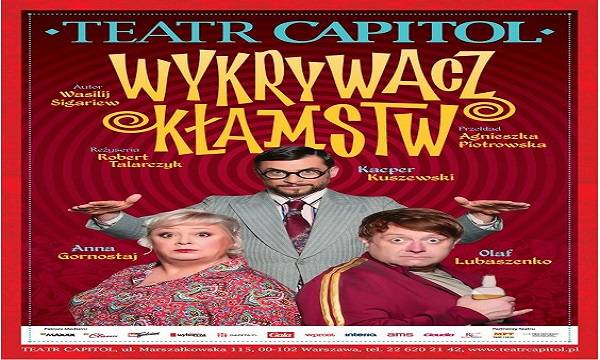 Warszawa, Teatr Capitol: „Wykrywacz kłamstw”