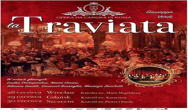 Gdańsk: Opera da Camera di Roma - La Traviata