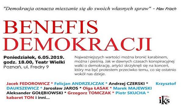 Poznań: Benefis demokracji