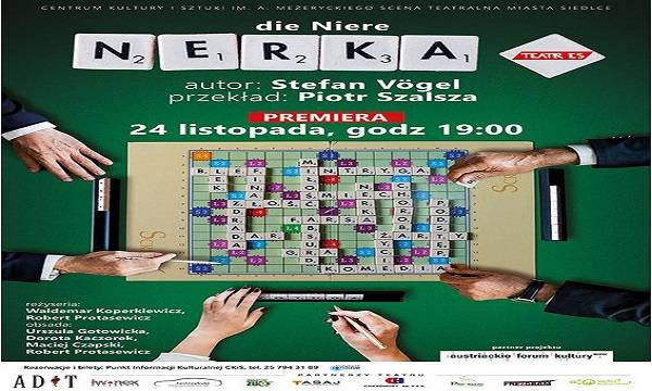 Spektakl w Siedlcach: „Nerka”