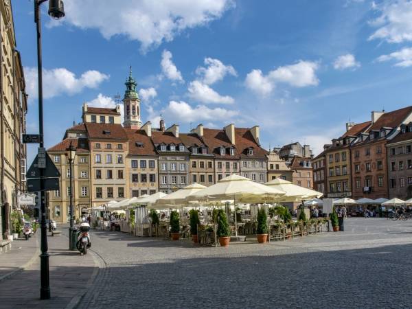 Wirtualny spacer po Starym Mieście w Warszawie