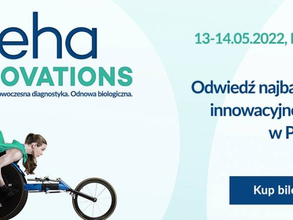Innowacje, wiedza i dobra zabawa! Reha INNOVATIONS już 13-14 maja w EXPO Kraków