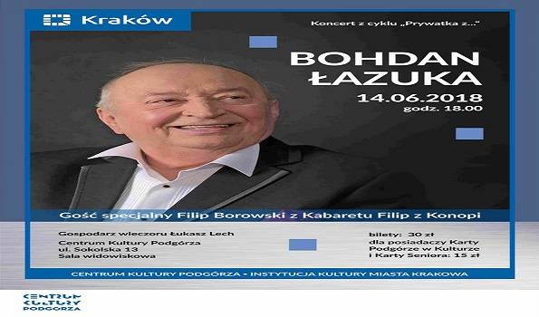 Prywatka z Bohdanem Łazuką w Krakowie