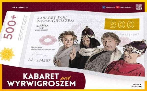 „500+” - Kabaret pod Wyrwigroszem: Zielonki-Parcela