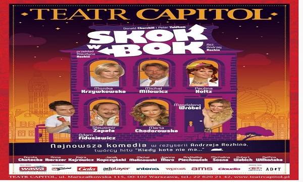 Warszawa: spektakl „Skok w bok” w Teatrze Capitol