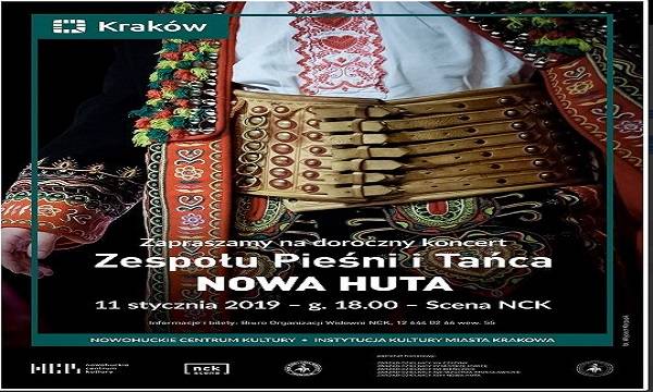 Koncert Zespołu Pieśni i Tańca Nowa Huta w Krakowie