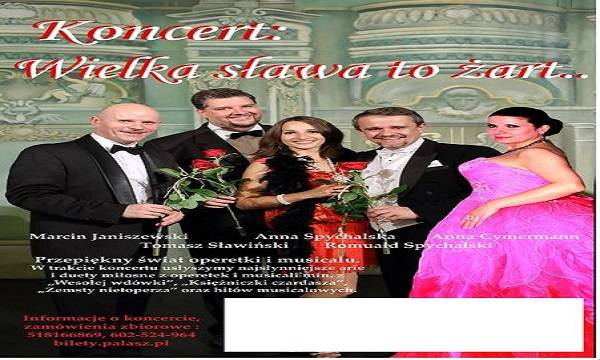 Płock: koncert „Wielka sława to żart”